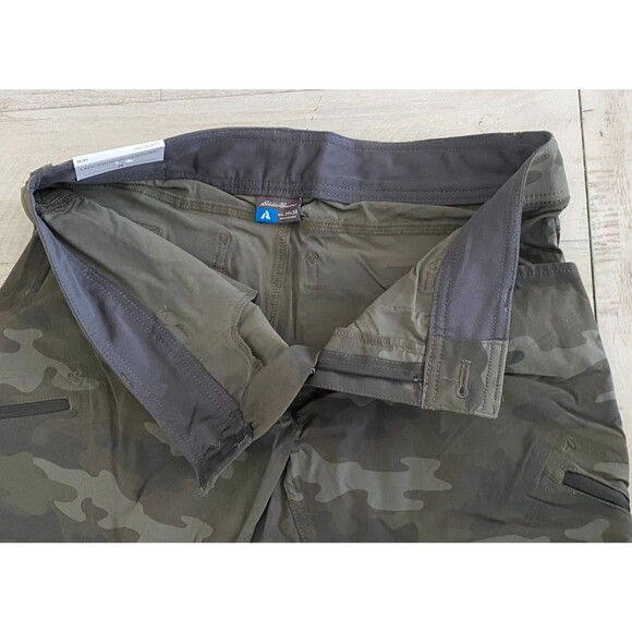NWT EDDIE BAUER First Ascent Pants Mens 36x32 Camo Cargo GUIDE PRO Outdoor UPF - Picture 6 of 9